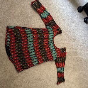 Wrangler Multicolor Patterned Top